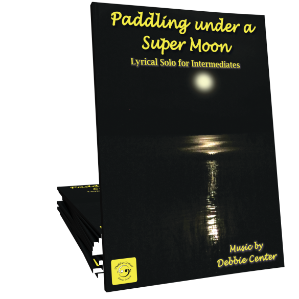 Paddling Under a Super Moon