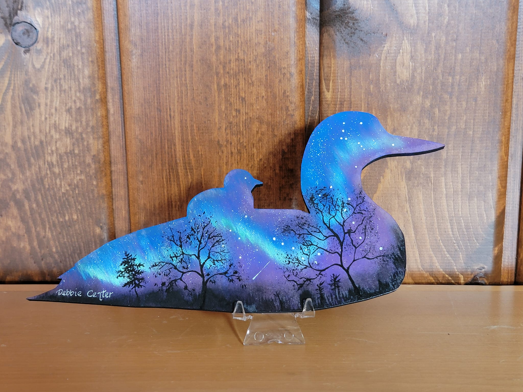 Wooden Loon, Custom Painted to Your Preferences  $50  (6-8 week lead time)