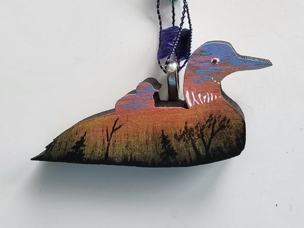 Little Loon Necklace, Ready for Delivery