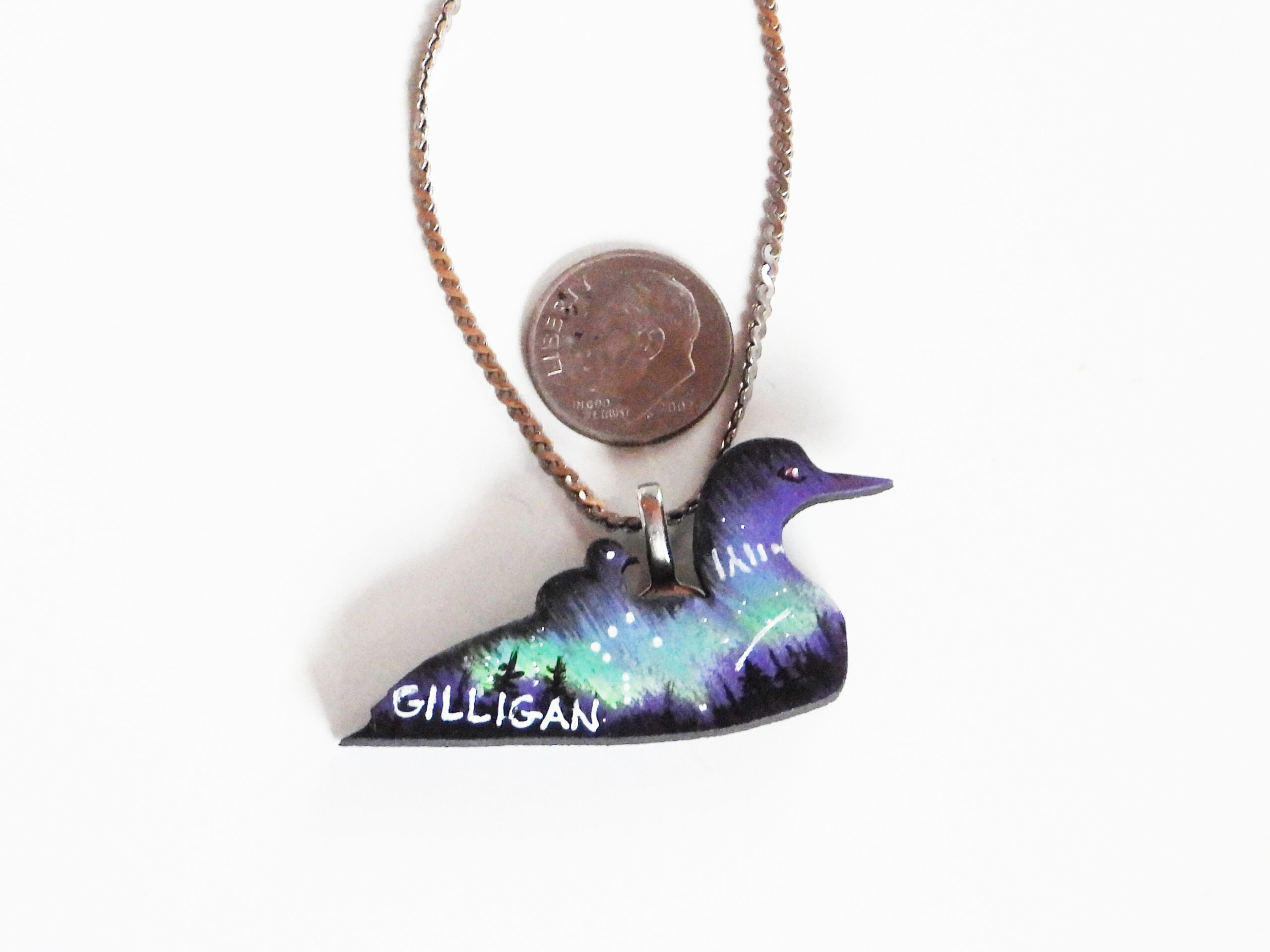 Little Loon Pendant or Magnet, Custom Painted to Your Preferences  $25 (6-8 week lead time)