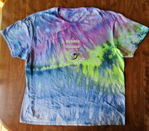 Debbie Center Classical Rock Tie-Dye Shirt, Size XXL